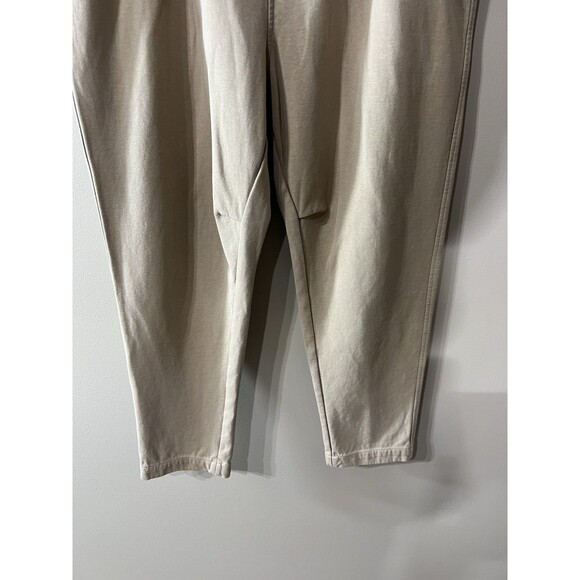 YoungLA Pants Mens Brown Beige Drawstring Joggers Sweatpants 34L - Picture 10 of 12